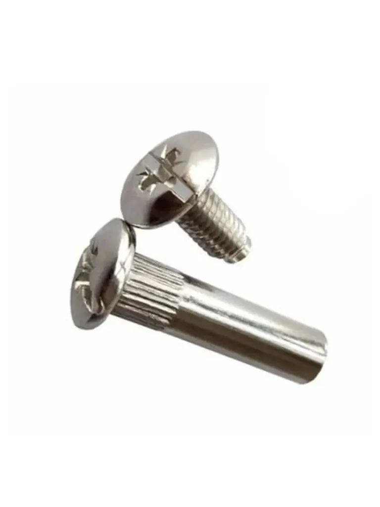 Cabinet mounting screws and nuts